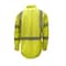 Neese Long Sleeve Hi-Vis FR Button Front Shirt, 3, 88% Cotton/12% Nylon, Fluorescent Yellow, 2XL VU7SH3FY-2X - alternate 2